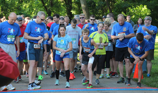 Dozens of Streamlight Employees Ran in the 5K/Fun Walk to raise money for Concerns of Police Survivors.