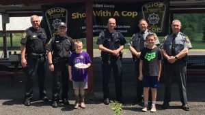 Bedford County law enforcement participates in “Cookie with a Cop”