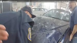 Yonkers police officers heroically save baby and mother trapped under car