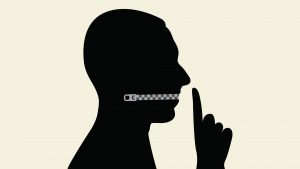 The code of silence is a lie