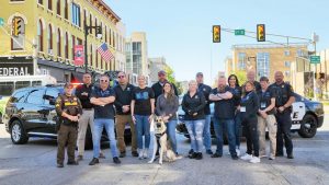 Officers helping officers