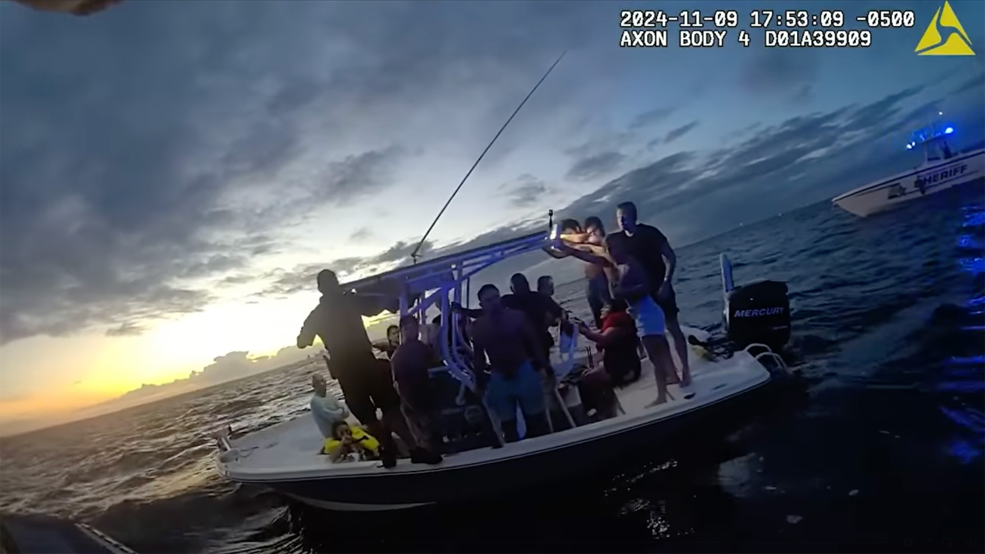 Florida sheriff’s office makes swift rescue at sea