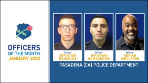 National Law Enforcement Officers Memorial Fund Announces January 2025 Officers of the Month