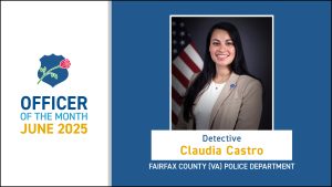 National Law Enforcement Officers Memorial Fund Announces June 2025 Officer of the Month