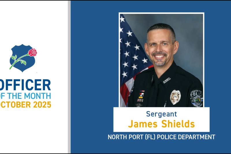 National Law Enforcement Officers Memorial Fund Announces October 2025 Officer of the Month