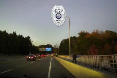 “Just gut reaction”: Maine officer makes great save