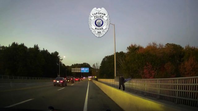 “Just gut reaction”: Maine officer makes great save