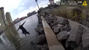 “Nothing else mattered”: Heroic NYPD trio rescues girl from river