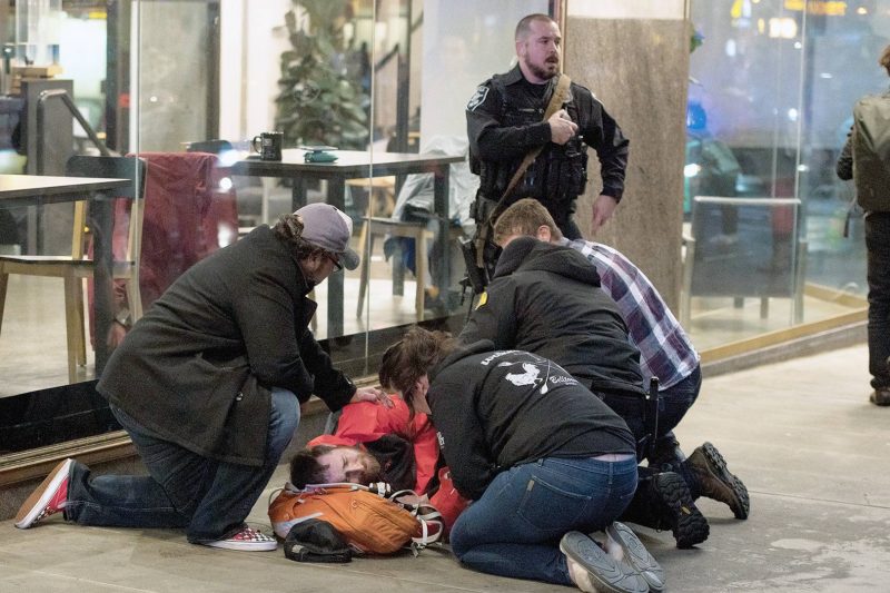 The five minutes before the ambulance