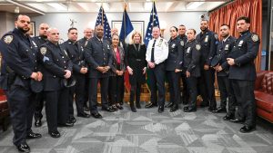 Villains and heroes in the Big Apple