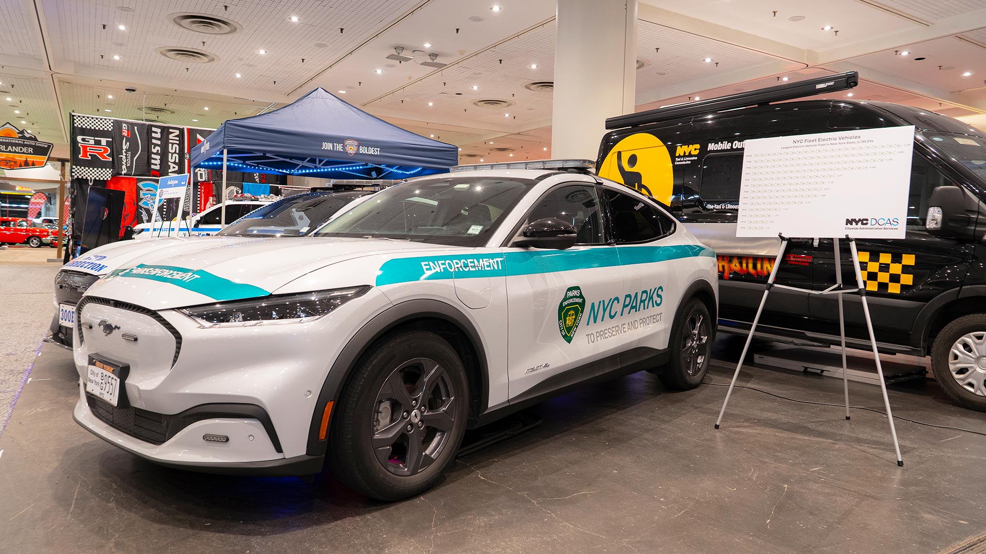 NYC’s electric vehicle fleet for LE passes milestone