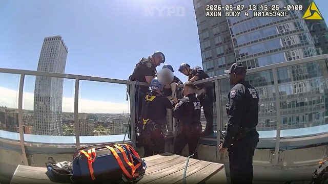High-rise rescue in Brooklyn